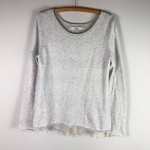 Subtle Luxury Cashmere Pullover Sweater Silk M/L *E